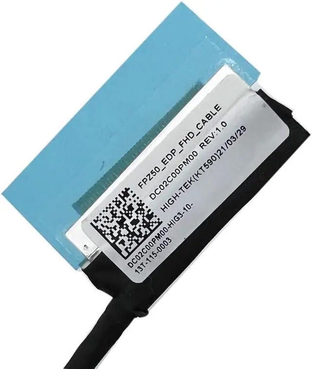 Alt view image 2 of 5 - JINTAI LCD LVDS LED Screen Video Display Flex Cable Replacement for HP ZBook Fury 15 G7 G8 FPZ50 EDP FHD Display Cable 30PIN CN:DC02C00PM00