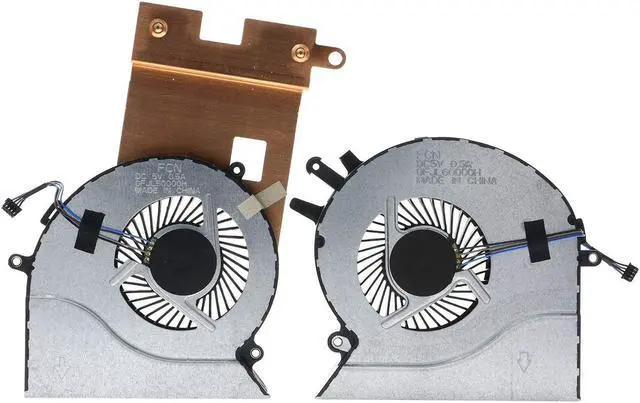 Alt view image 2 of 5 - Replacement CPU & GPU Cooling Fan for HP Omen 17.3" 17-an 17-an120nr 17-AN010CA 17-AN012DX 17-AN013TX TPN-Q195 Series 931576-001 931577-001