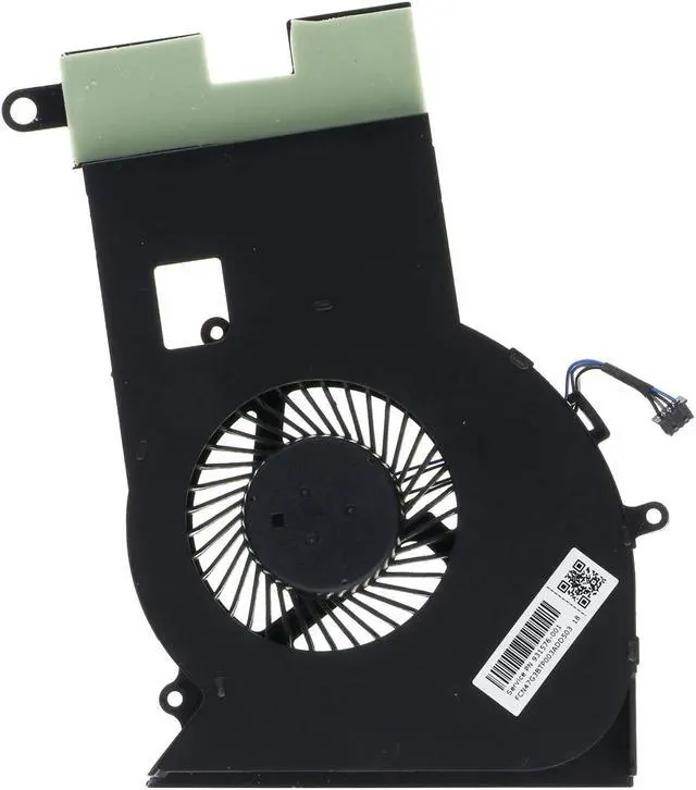 Alt view image 5 of 5 - Replacement CPU & GPU Cooling Fan for HP Omen 17.3" 17-an 17-an120nr 17-AN010CA 17-AN012DX 17-AN013TX TPN-Q195 Series 931576-001 931577-001