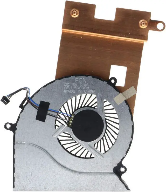 Alt view image 4 of 5 - Replacement CPU & GPU Cooling Fan for HP Omen 17.3" 17-an 17-an120nr 17-AN010CA 17-AN012DX 17-AN013TX TPN-Q195 Series 931576-001 931577-001