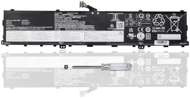 Main image of CQCEO L20M4P75 L20D4P75 Laptop Battery for Lenovo ThinkPad P1 ThinkPad X1 Extreme 4th 5th Gen Series SB11B79215 SB11B79216 5B11B79217 5B11B79218 SM11E25311 SM11E25312 5M11E25313 5M11E25314