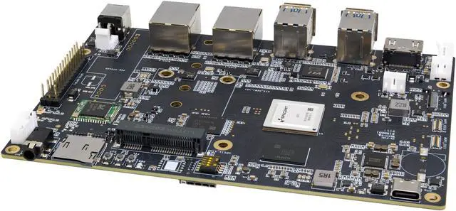 Alt view image 4 of 5 - Banana Pi BPI-F3 8-Core RISC-V K1 Chip SBC, 2.0TOPS AI Performance CPU Single Board Computer, with 2X GbE Ethernet for AI Edge Computing, NAS Network Storage and Laptop Alternatives (4+16GB Bundle2)