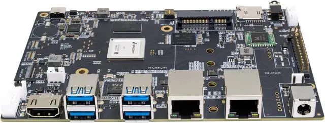 Alt view image 3 of 5 - Banana Pi BPI-F3 8-Core RISC-V K1 Chip SBC, 2.0TOPS AI Performance CPU Single Board Computer, with 2X GbE Ethernet for AI Edge Computing, NAS Network Storage and Laptop Alternatives (4+16GB Bundle2)