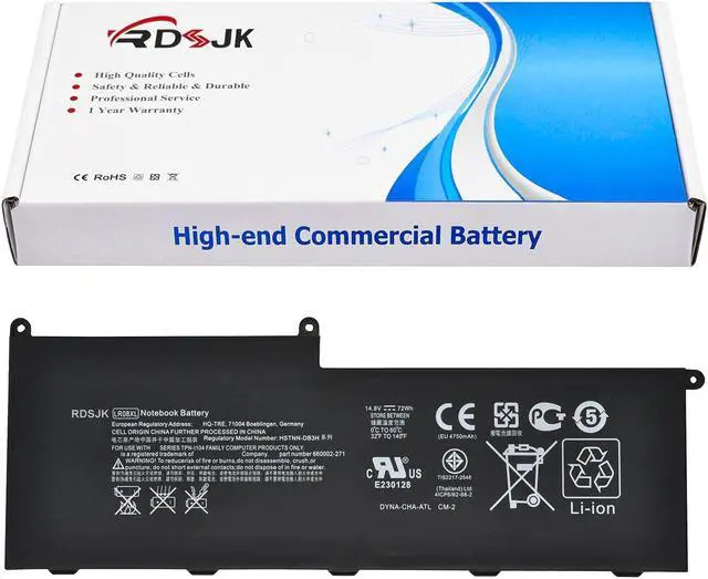 Main image of LR08XL 14.8V 72Wh Battery Compatible HP Envy 15-3000 15-3100 15-3200 15-3300 15-3011tx 15-3040NR 15-3047NR 15t-3000 HSTNN-UB3H HSTNN-DB3H 660002-541 660152-001 660002-271 LR08 LR08072XL TPN-I104