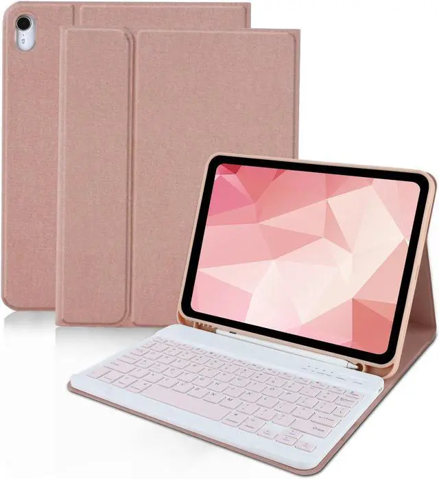 Main image of COO Keyboard Case for iPad Air 5th Generation (2022)/ iPad Air 4th Generation (2020)/ iPad Pro 11 (2018), Detachable Wireless Keyboard, Built-in Pencil Holder