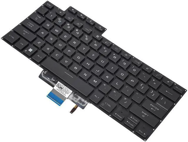 Alt view image 4 of 5 - Replacement Backlit Keyboard for ASUS ROG Zephyrus G15 GA503 GA503Q GA503QS GA503QR GA503QM & ROG Zephyrus M16 GU603 GU603H Series Laptop, ROG Zephyrus G15 GA503 RGB Backlit Keyboad US Layout