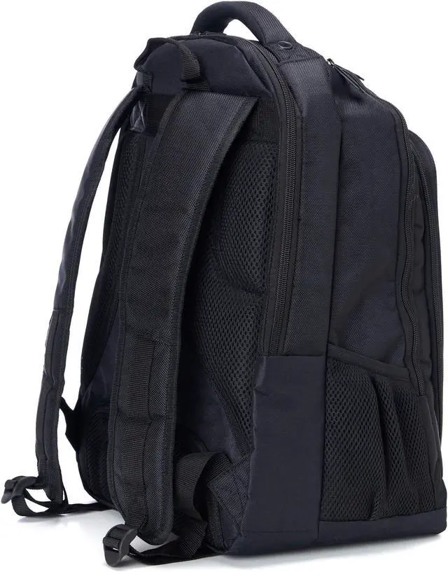 Alt view image 5 of 5 - Alpine Swiss Oneida 15.6" Laptop Backpack With Tablet Sleeve & Mfg Warranty Black