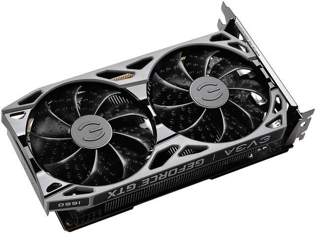 Alt view image 5 of 5 - EVGA GeForce GTX 1660 SC Ultra Gaming, 06G-P4-1067-KR, 6GB GDDR5, Dual Fan
