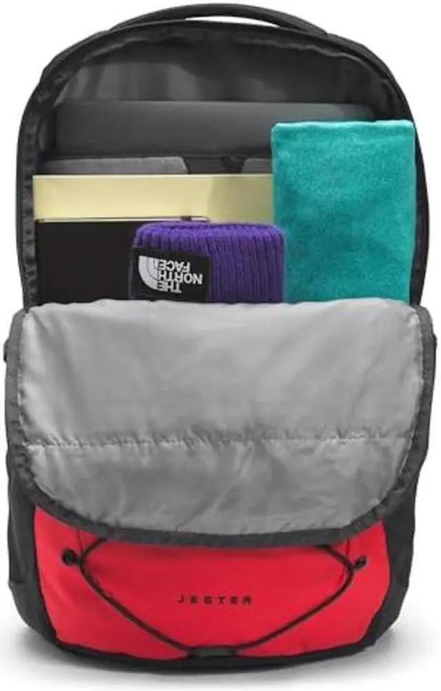 Alt view image 5 of 5 - THE NORTH FACE Jester Everyday Laptop Backpack, TNF Red/TNF Black-NPF, One Size