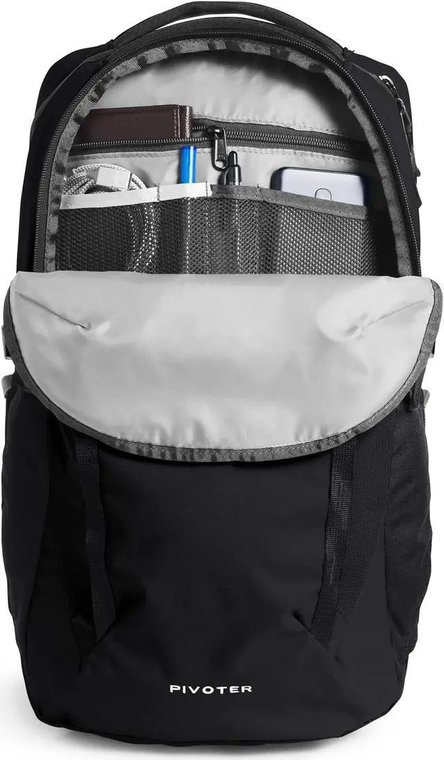 Alt view image 4 of 5 - THE NORTH FACE Pivoter Everyday Laptop Backpack - NPF, TNF Black-NPF, One Size