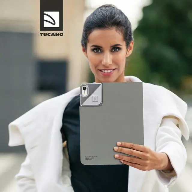 Alt view image 4 of 5 - TUCANO Metal CASE Compatible with 10.9" iPad Air 2020 or iPad Pro 11" with Pencil Slot for Charging
