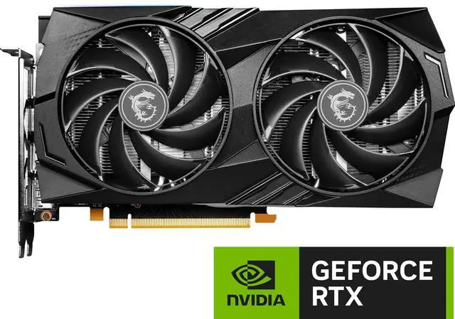 Alt view image 2 of 5 - MSI Gaming GeForce RTX 4060 8GB GDRR6 Extreme Clock: 2610 MHz 128-Bit HDMI/DP Nvlink TORX Fan 4.0 Ada Lovelace Architecture Graphics Card (RTX 4060 GAMING X 8G)