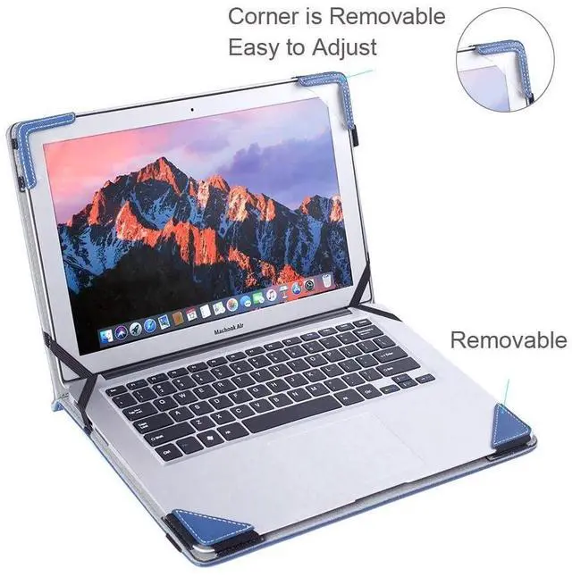Alt view image 3 of 5 - Berfea Case Cover Compatible with Dell inspiron 15 3535 3530 3521 3520 3515 3511 15.6 inch Laptop Sleeve Notebook Protective Stand Hard Carry Case