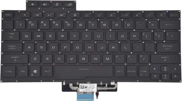 Main image of Replacement Keyboard for ASUS ROG Zephyrus G14 GA401 GA401I GA401IV GA401Q GA401QM GA401U Series Laptop, Zephyrus G14 Replacement Keyboad wih Backlit US Layout 8037B0169701