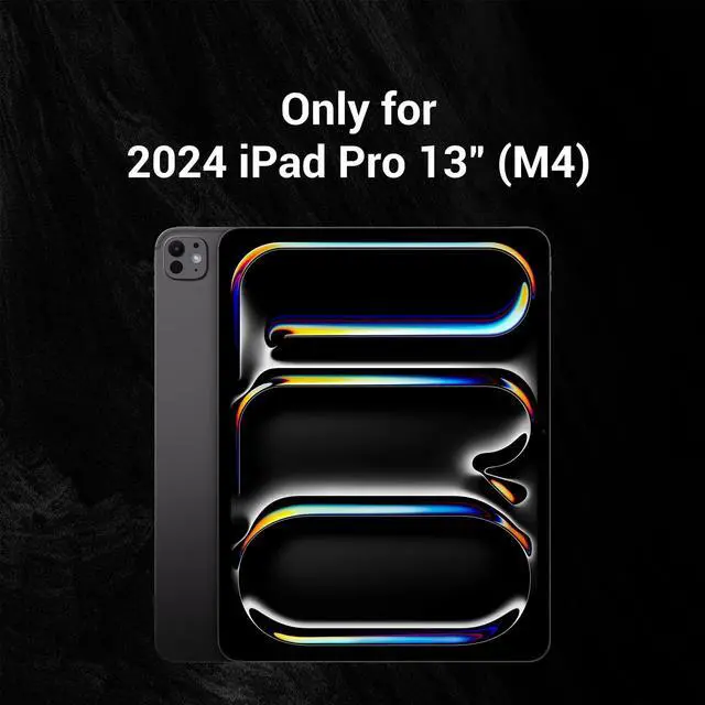 Alt view image 2 of 5 - MAGEASY Tablet Case Compatible with 2024 iPad Pro 13" (M4), Turn iPad Into A Monitor, Float Folio Case Scratch & Discolor Resistant, Light & Portable iPad Stand | Lift - Starlight White