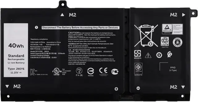 Main image of Vvsialeek JK6Y6 40Wh Laptop Battery Compatible with Dell Latitude 3410 3510 Vostro 5300 5401 5501
