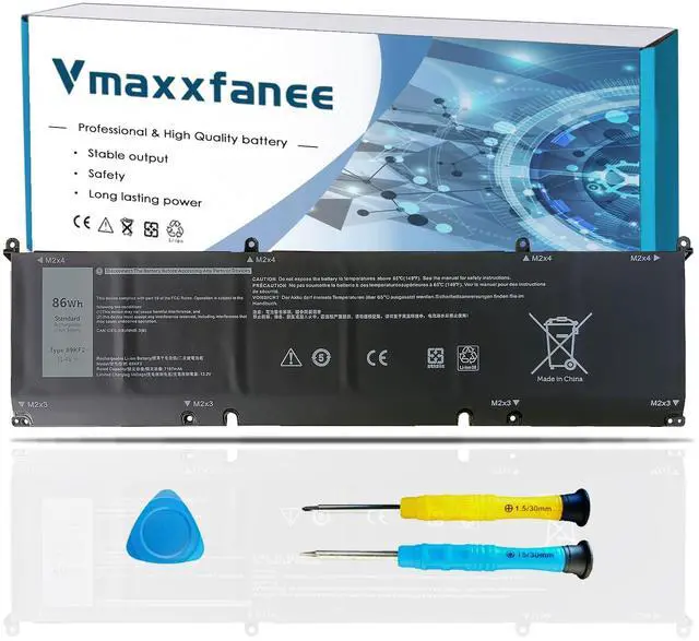 Main image of Vmaxxfanee 69KF2 86Wh Laptop Battery Replacement for Dell Precision 5560 5550 XPS 15 9500 9510 Alienware M17(R3 R4) M15 (R3 R4 R5 R6 R7) Vostro 7510 7610 Series 7167mAh