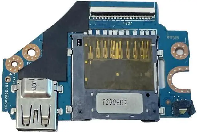 Alt view image 3 of 4 - ZAHARA SD Card Reader USB Port Board Replacement for HP Omen 17-CB LS-H492P L57370-001 L61629-001 17-CB0002CA 17-CB0020NR 17-CB0092NR 17-CB1002CA 17-CB1010CA 17-CB1055CL