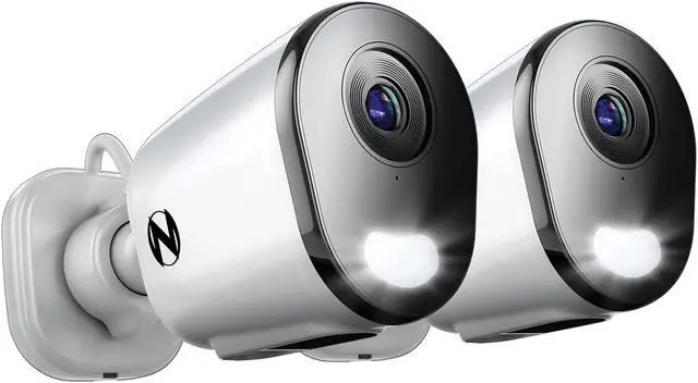 Main image of Night Owl Plug-in Wireless 4K HD Indoor/Outdoor Deterrence Camera with 2-Way Audio (2 Camera)