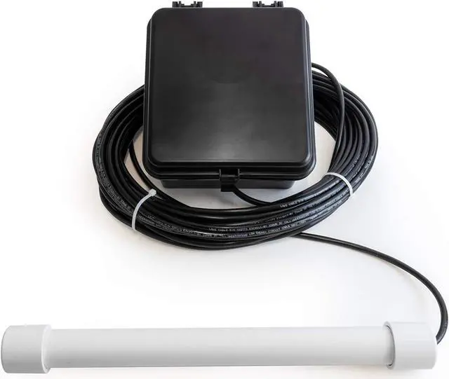 Main image of Dakota Alert Driveway Alarm Sensor - DCPT-4000 Driveway Alarms Wireless Outside Weatherproof Vehicle Sensor, 1 Mile Long Range Sensors, Vehicle Detecting Probe Transmitter & 50' Direct Burial Cable