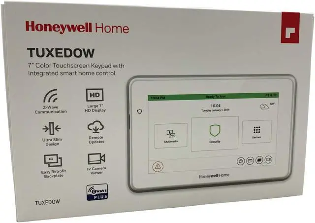 Main image of TUXEDO - 7" Touchscreen Security and Smart Controller (Honeywell