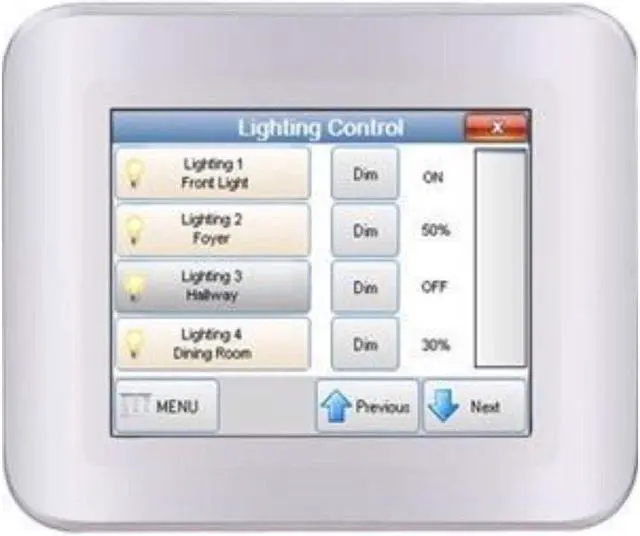 Alt view image 2 of 4 - ELK-M1KPNAV Navigator Touchscreen Keypad