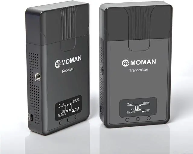 Main image of Wireless Video Transmission System, MOMAN Matrix 600S, SDI and HDMI Transmitter and Receiver for Blackmagic BMPCC Camera Atomos Ninja v with 600ft Range, Inbuilt Antennas Zero Noise, 0.08s Latency