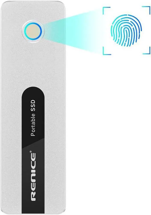 Main image of RENICE Portable SSD 1TB -Ultra-Fast 1000MB/s Read-USB 3.2 Gen2 External Solid State Drive-USB-C Mini SSD-for Professional, Student, Photographer