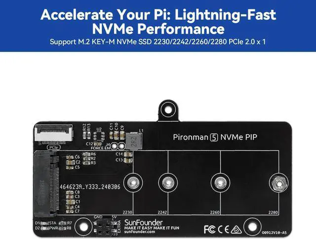 Alt view image 5 of 5 - Pironman 5 NVMe M.2 SSD PCIe Mini PC Case for Raspberry Pi 5 Hailo-8L AI Accelerator with Tower Cooler+Dual RGB Fans, 0.96'' OLED Module, Safe Shutdown, Standard HDMI, RGB Effect, Stylish Design
