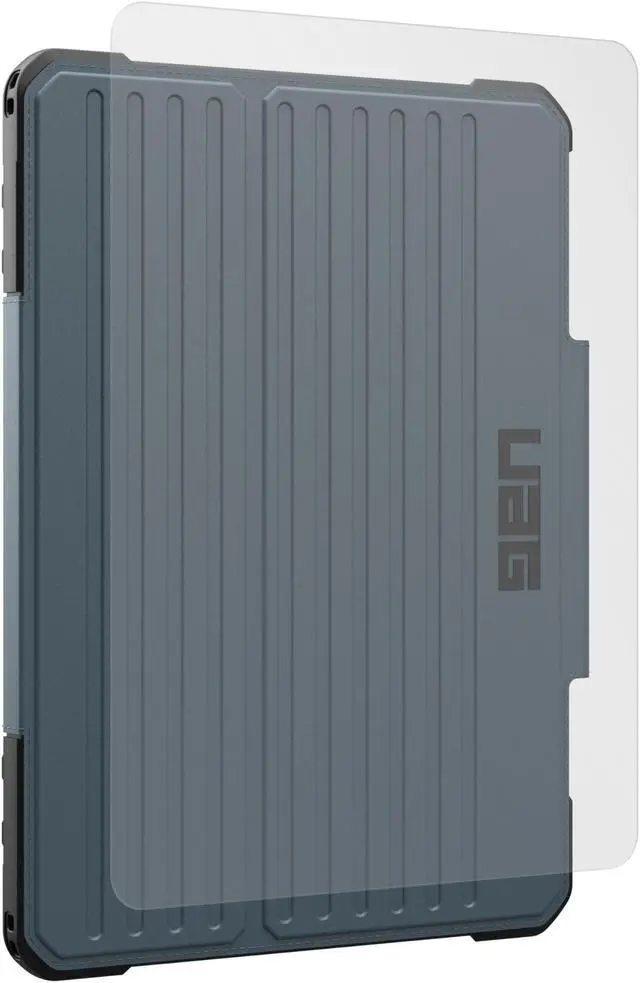 Main image of UAG Urban Armor Gear Designed for iPad Air 11" 6th Gen 2024 Case Metropolis SE Cloud Blue Bundle with Tempered Glass Shield Screen Protector