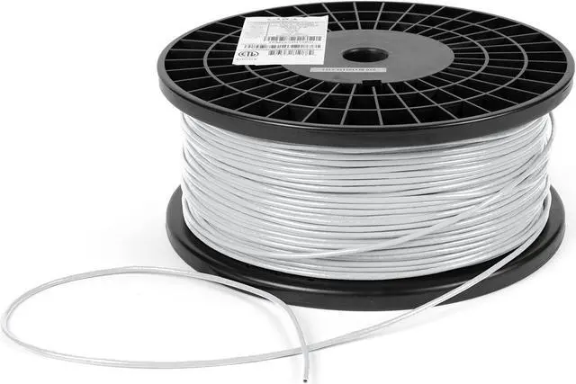 Alt view image 2 of 4 - Elite Cat6 Stranded 28AWG (cm Rated) - Ultra Slim Ethernet, 1000ft, Unshielded Twisted Pair (UTP), Pure Stranded Copper, UL Listed, Ultra Flexible, Reel, White | Create Custom Patch Cables