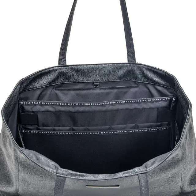 Alt view image 2 of 5 - Kenneth Cole REACTION Unisex's Marley Backpack, Black, 16" Laptop Tote