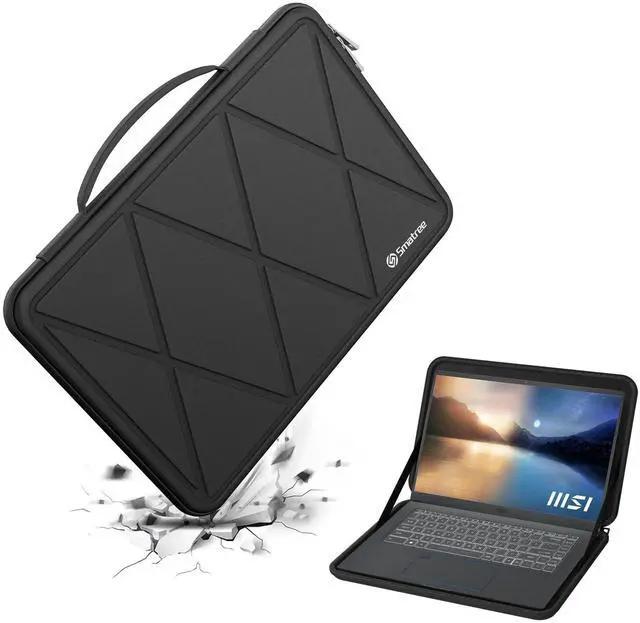 Main image of Smatree Hard EVA Protective Sleeve Case Compatible for 15.6 inch MSI Prestige 15 A11SCS/A11SCX/A11SC, for 15.6 inch MSI Prestige 15 A10SC, for 15.6 inch MSI Stealth GS66 12UHS/12UH/12UGS Laptop(X8277)