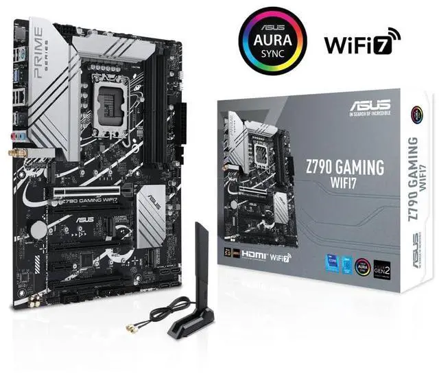 Alt view image 4 of 5 - INLAND by Micro Center CPU Motherboard Intel i9-12900K 12th Gen 16-Cores LGA 1700 Desktop Processor with ASUS Z790 Gaming WIFI7 ATX Motherboard