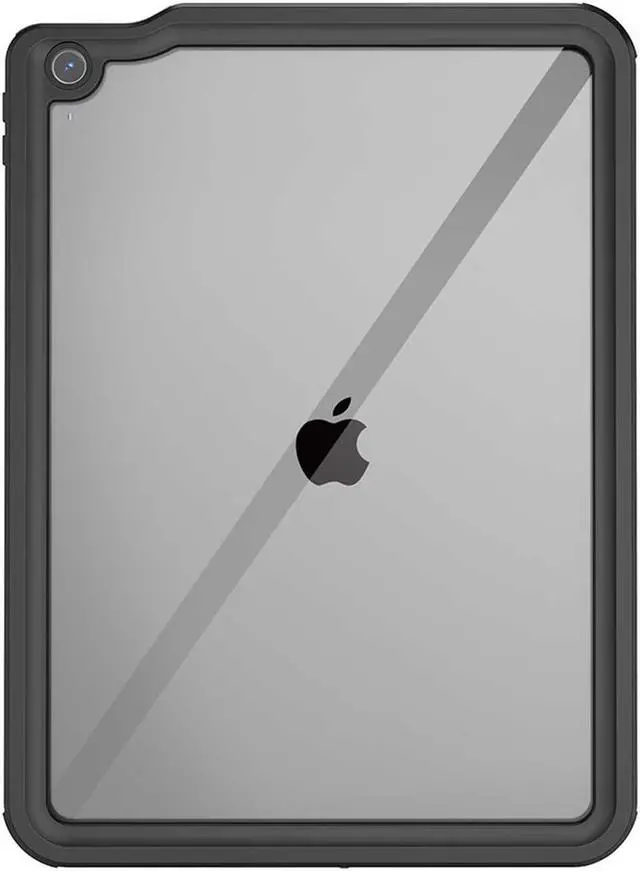 Alt view image 2 of 5 - Sahara - Oasis Series Waterproof Case for iPad Air 13" (M2 2024/M3 2025), Clear/Black, (TB00417)