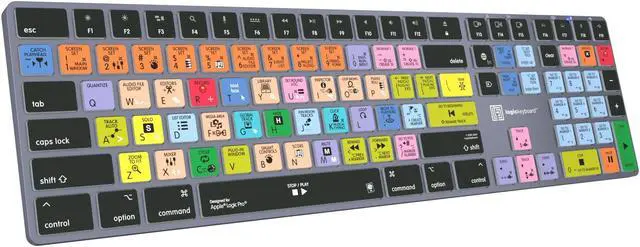 Alt view image 4 of 5 - Logickeyboard 'Titan' Wireless Backlit Designed for Composing in Logic Pro  p/n LKB-LOGXP2-TM-US