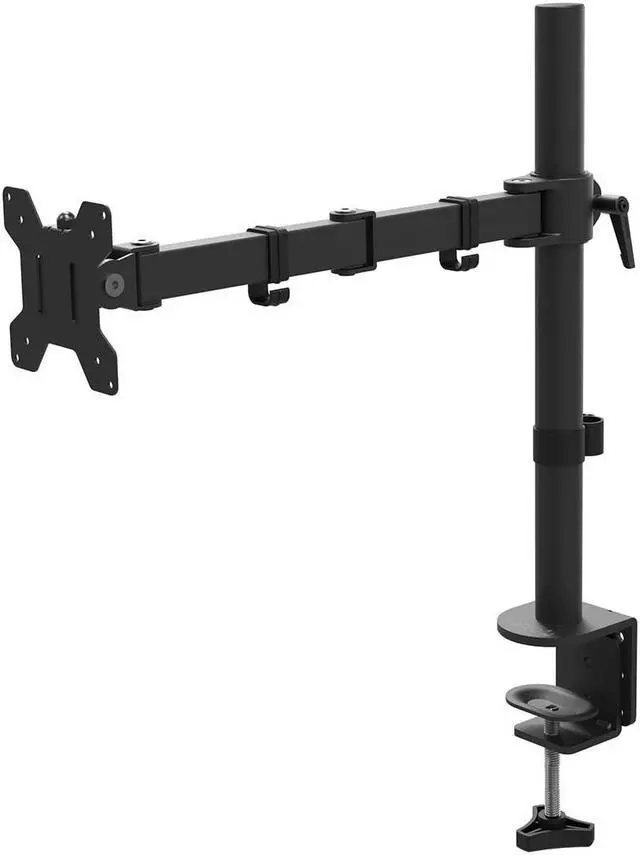 Alt view image 4 of 5 - Kanto DML1000 Height Adjustable Desktop Arm Single Monitor Stand for 17" to 34" Monitors | Black