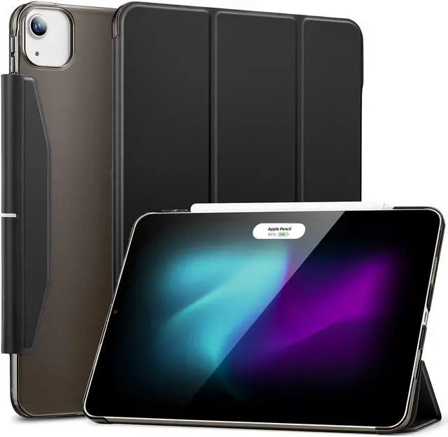 Main image of Sahara - Venture Series Tri-Fold Folio Case for iPad Air 13" (M2 2024/M3 2025), Black, (TB00405)