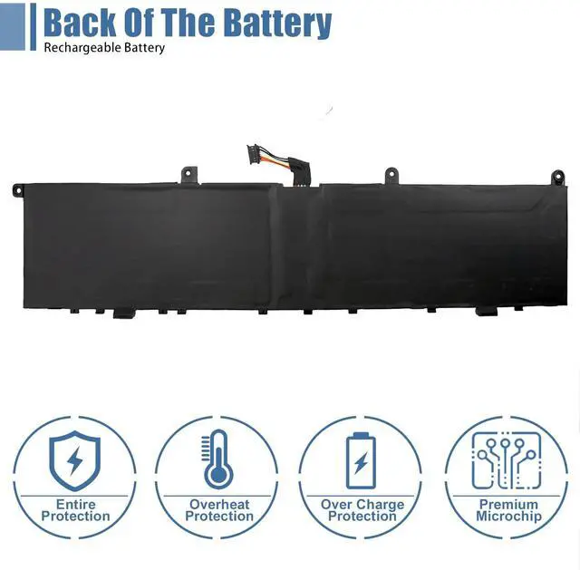 Alt view image 4 of 5 - Vanpir L17C4P72 Laptop Battery,15.36V 80Wh 5235mAh Compatible with Lenovo ThinkPad X1 Extreme 1st Gen/2nd Gen ThinkPad P1 1st Gen/2nd Gen Series L17M4P72 01AY968 01AY969 L18M4P71 01YU911 5B10V98091