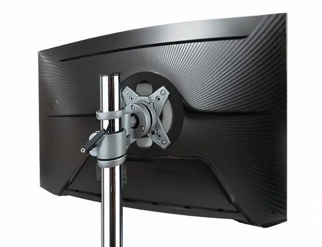 Alt view image 2 of 4 - Gladiator Joe Monitor Arm/Mount VESA Bracket Adapter Compatible with Samsung 24 CFG 70 |CFG 73 Samsung 27 CFG 70 | CFG 73, Black