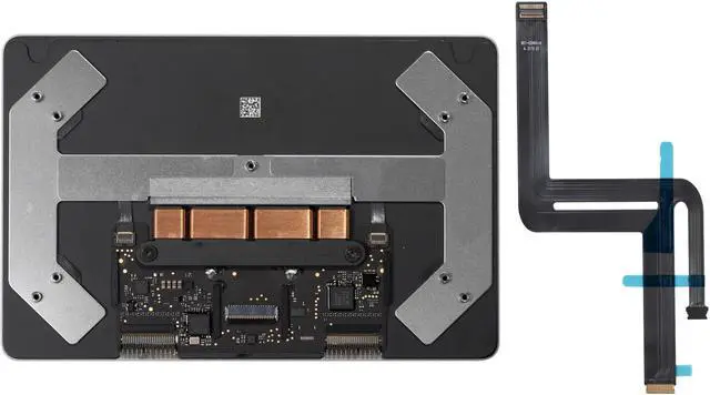 Alt view image 2 of 5 - HAWSON A2337 Trackpad Replacement for MacBook Air 13.3 inch M1 A2337 Trackpad Touchpad with Cable 2020 Year (Space Gray)