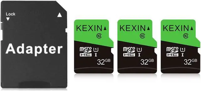 Alt view image 2 of 5 - KEXIN 3 Pack 32GB Micro SD Card + KEXIN 64GB Flash Drive 10 Pack