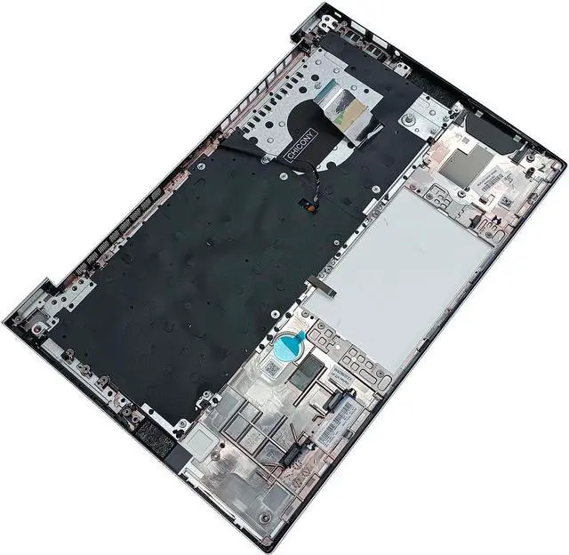 Alt view image 5 of 5 - D-KXCPELE Replacement Laptop Upper Case Palmrest Backlit Keyboard Assembly Part for H P Elitebook 840 G7 840 G8 M07090-001 M36312-001 (Silver)