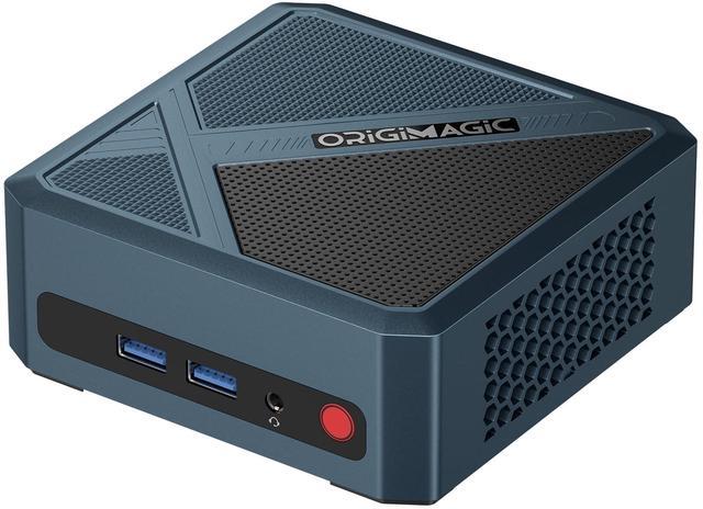 Main image of ORIGIMAGIC N1 Ubuntu Linux Mini PC,AMD Ryzen 7 5825U(8C/16T,UP to 4.5GHz),Mini PC Linux 16GB DDR4 512GB SSD, Linux pc Support WiFi 6E/BT/2.5G LAN/Dual USB-C(Data/PD3.0/DP)/4K Quad Display,Home Office