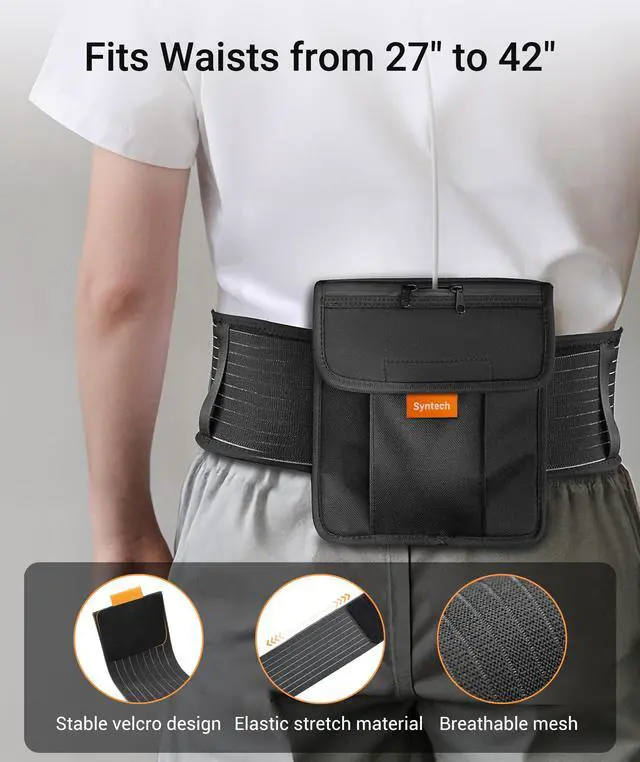 Alt view image 4 of 5 - Syntech Battery Pack with Belt Pouch + Link Cable 16 FT Compatible with Meta Quest 3S/3