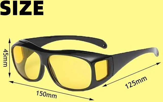 Alt view image 3 of 5 - Tvindkirdod Macular Degeneration Glasses for Men/Women, for Macular Degeneration, Glaucoma, Cataracts and Retinitis Pigmentosa, glasses for macular degeneration, Yellow Lenses