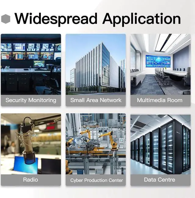Alt view image 5 of 5 - 1U 19" Rack Mount Fiber Optic Box Enclosure with LGX Loaded Patch Panel - Fits Rack Cabinets, Includes 2 Splice Trays, Supports Up to 48 Fibers