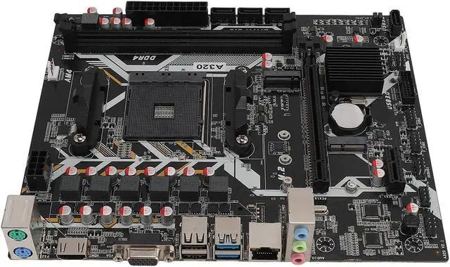 Main image of AM4 Motherboard, PCI E 16X Gen 3.0 Slot, M.2 Port ATX, for Gaming, with USB3.0, 6 Channel Sound Card, 32GBps Data Transfer
