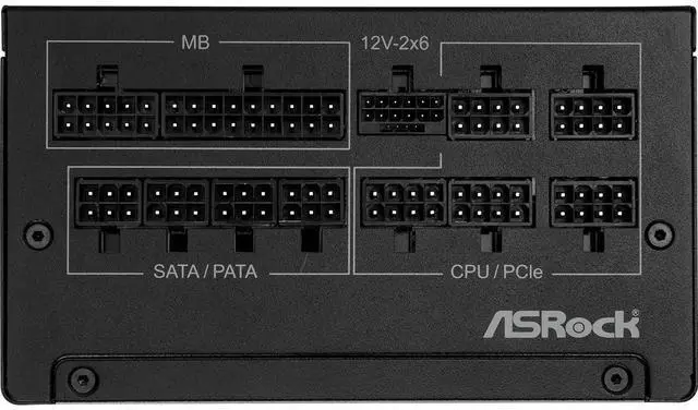 Alt view image 4 of 5 - ASRock Steel Legend SL-850G 850W 80 Plus Gold & Cybenetics Platinum Full Modular Power Supply ATX3.1 PCIe5.1 Ready with Dual Color 12V-2x6 Cable 10 Years Warranty 135 mm FDB Fan Japanese Capacitor