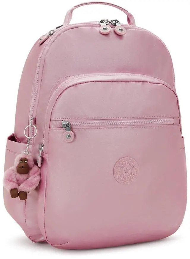 Alt view image 2 of 5 - Kipling Women's Seoul 15" Laptop Backpack, Durable, Roomy with Padded Shoulder Straps, Built-In Protective Sleeve